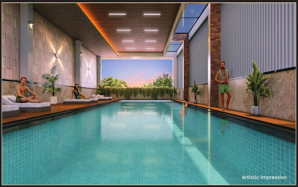 Indoor Swimming Pool at Legacy Kairos Rahatani